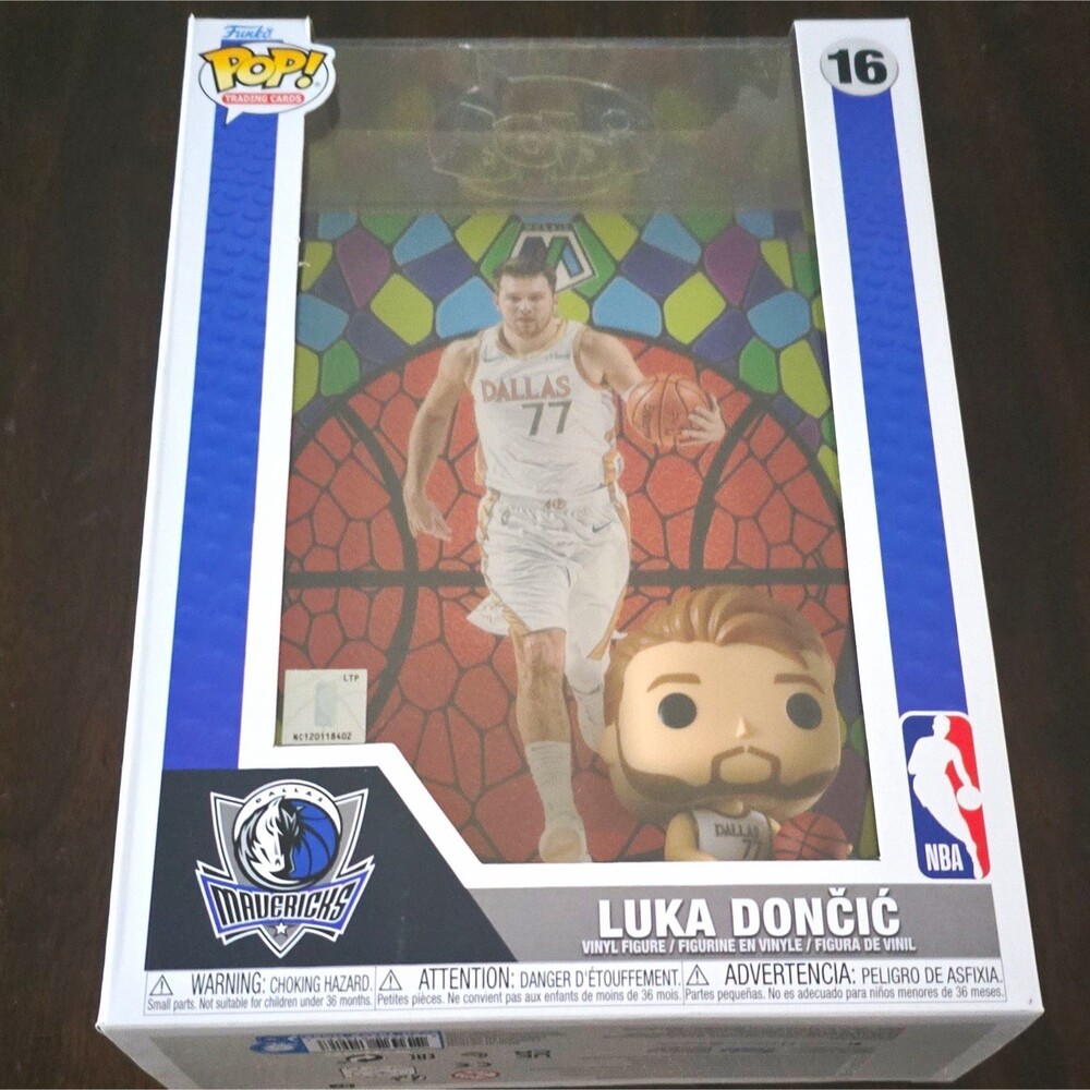 Funko Pop! Trading Cards: NBA - Luka Doncic Dallas Mavericks Vinyl Figure #16